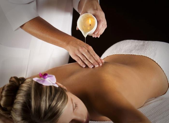 Kerzenmassage